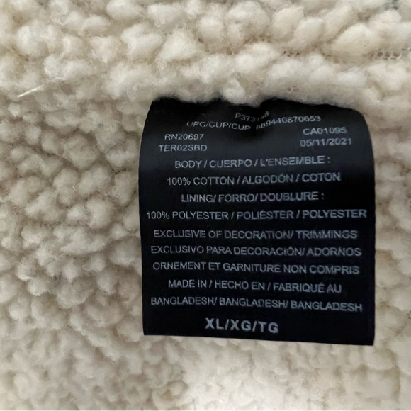 Dickies Stonewashed Vest sz XL Stonewashed Brown With Cozy Lining Nee With Tags - Picture 7 of 8